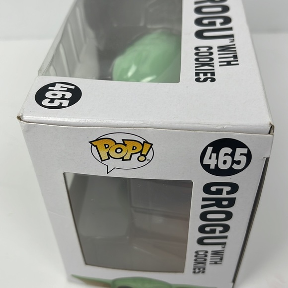 Funko Pop Grogu with Cookies 465 Mandalorian NEW NIB baby yoda star wars - Picture 6 of 12
